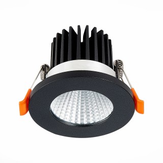 ST704.438.10 Св-к встр. Черный LED 1*10W 3000K 900Lm Ra>90 38° IP20 D80xH60 170-240V ST704-foto3