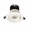 ST701.538.12 Св-к встр. Zoom Белый LED 1*12W 3000K 960Lm Ra90 15°-60° IP20 D115xH95 170-240V ST701