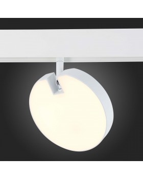 ST359.536.15 Магнитный трековый светильник белый LED 1*15W 3000K 760Lm Ra>80 120° IP20 L150xW28xH211 48V TALE-foto5