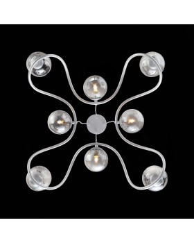 SL1502.103.08 Светильник подвесной ST-Luce Хром/Дымчатый G9 8*5W LEGATEZZA-foto10