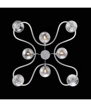 SL1502.103.08 Светильник подвесной ST-Luce Хром/Дымчатый G9 8*5W LEGATEZZA-foto10