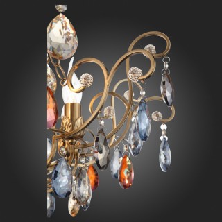 SL421.303.08 Люстра подвесная ST-Luce Бронза/Мульти E14 8*40W VIANETA-foto4