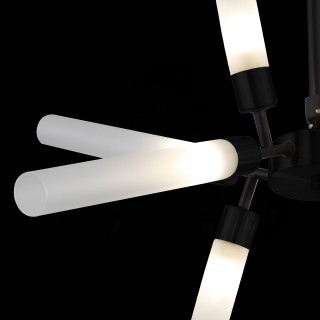 SL1620.402.08 Люстра потолочная ST-Luce Черный/Белый G9 8*5W SPLIO-foto6