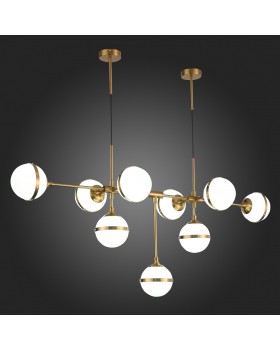 SL1157.303.09 Светильник подвесной ST-Luce Бронза/Белый E14 9*40W ARBE-foto7