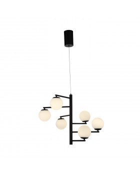 SL395.413.06 Светильник подвесной ST-Luce Черный/Белый LED 6*8W 4000K DONOLO