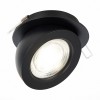 ST654.448.10 Св-к встр. Черный LED 1*10W 4000K 850Lm Ra>90 38° IP20 D109xH60 180-240V ST654