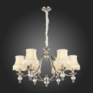 SL1120.103.06 Люстра подвесная ST-Luce Никель/Белый E14 6*40W GOLLA-foto5