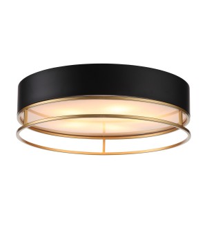 SL1127.432.05 Светильник потолочный ST-Luce Черный, Матовое золото/Белый E27 5*40W CHODO-foto2