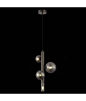 SL1509.403.04 Светильник подвесной ST-Luce Черный/Дымчатый G9 4*5W CIELO-foto4