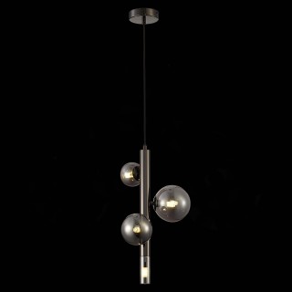 SL1509.403.04 Светильник подвесной ST-Luce Черный/Дымчатый G9 4*5W CIELO-foto4