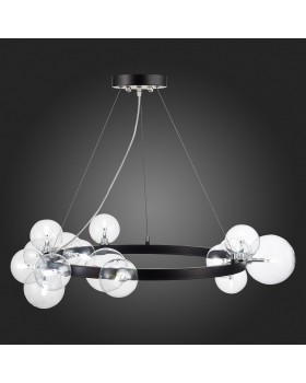 SL1165.403.15 Светильник подвесной ST-Luce Черный/Прозрачный G4 15*5W NECTON-foto3