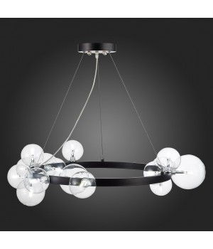 SL1165.403.15 Светильник подвесной ST-Luce Черный/Прозрачный G4 15*5W NECTON-foto3