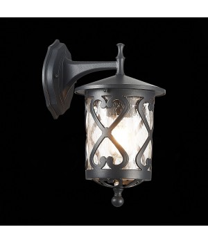 SL085.411.01 Светильник уличный настенный ST-Luce Черный/Черный, Прозрачный E27 1*60W LORNE-foto6