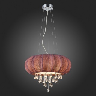 SL350.093.05 Люстра подвесная ST-Luce Хром/Фиолетовый E14 5*40W PREFERITA-foto6