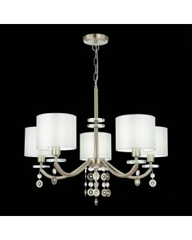 SL1757.103.05 Люстра подвесная ST-Luce Никель/Белый E14 5*40W KATENA-foto11