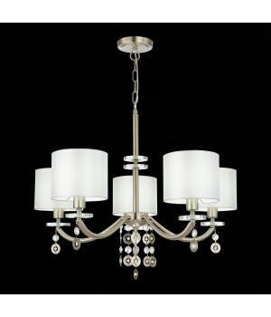SL1757.103.05 Люстра подвесная ST-Luce Никель/Белый E14 5*40W KATENA-foto11