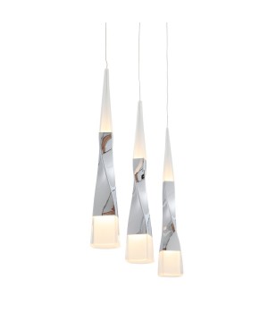 SL405.103.03 Светильник подвесной ST-Luce Хром/Хром, Белый LED 3*7W 3000K BOCHIE-foto2
