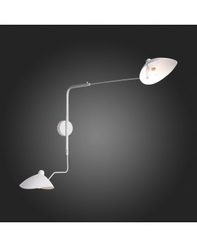 SL305.501.02 Светильник настенный ST-Luce Белый/Белый E27 2*60W SPRUZZO-foto3