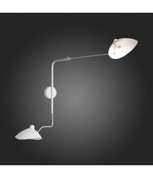 SL305.501.02 Светильник настенный ST-Luce Белый/Белый E27 2*60W SPRUZZO-foto3