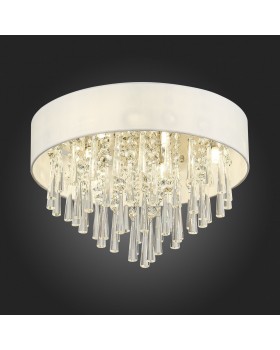 SL1351.502.06 Светильник потолочный ST-Luce Хром/Белый, Прозрачный G9 6*5W MIRIA-foto4