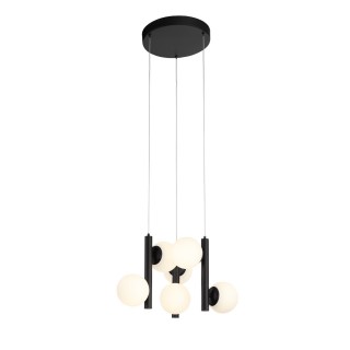 SL395.403.06 Люстра подвесная ST-Luce Черный/Белый LED 6*8W 4000K DONOLO-foto11