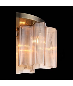 SL117.302.03 Люстра потолочная ST-Luce Бронзовый/Янтарный E27 3*60W ONDE-foto6