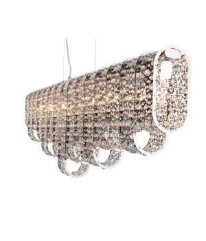 SL1117.103.07 Светильник подвесной ST-Luce Хром/Хром, Прозрачный G9 7*5W SOPRESIA-foto10