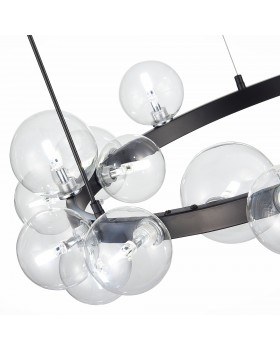 SL1165.402.15 Светильник подвесной ST-Luce Черный/Прозрачный G4 15*5W NECTON-foto10