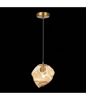 SL1175.303.01 Подвес ST-Luce латунь/янтарный E14 1*40W Portici-foto3