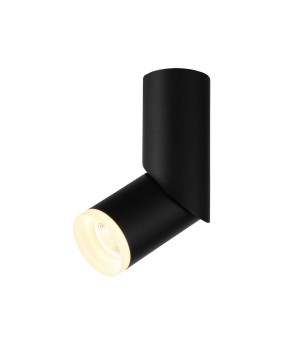 ST107.402.10 Светильник потолочный Черный LED 1*10W 3000K 780Lm Ra>80 24 D50xH168 170-240V TORTELLE-foto3