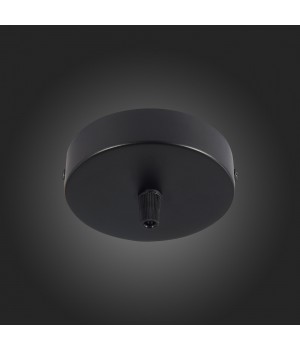 SL001.403.01 Потолочное крепление на одну лампу (круглое) ST-Luce Черный SL001-foto3