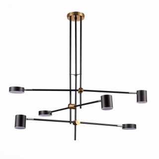 SL1604.432.06 Светильник потолочный ST-Luce Черный, Латунь/Черный LED 6*5W 3000K RODRIGO-foto14