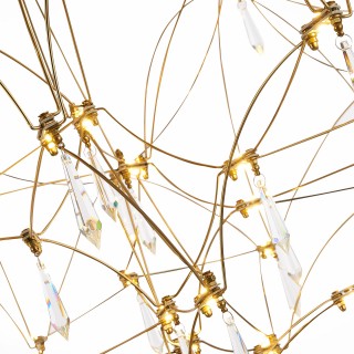 SL797.203.114 Люстра подвесная ST-Luce Золотистый, Шампань LED 114*0,45W 3000K GRAVETTA-foto3