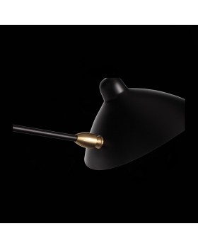 SL305.401.01 Бра ST-Luce Черный/Черный, Белый E27 1*60W SPRUZZO-foto3