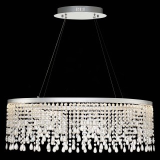 SL6201.103.37 Люстра подвесная ST-Luce Серебристый/Прозрачный LED 1*37W 3000K/4000K/6000K VEGA-foto5