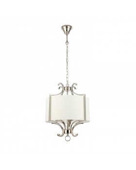 SL1754.103.05 Люстра подвесная ST-Luce Никель/Белый E14 5*40W DIOLLA-foto2