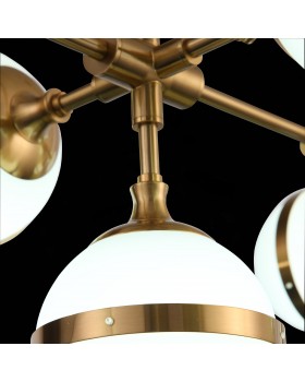 SL1157.303.09 Светильник подвесной ST-Luce Бронза/Белый E14 9*40W ARBE-foto9