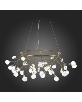 SL411.233.45 Люстра подвесная ST-Luce Золотистый/Прозрачный G4 45*1,5W RICCARDO-foto4