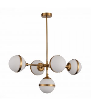 SL1157.303.05 Светильник подвесной ST-Luce Бронза/Белый E14 5*40W ARBE-foto2