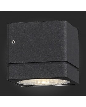 SL563.401.01 Светильник уличный настенный ST-Luce Черный/Прозрачный LED 1*8W 3000K COCTOBUS-foto7