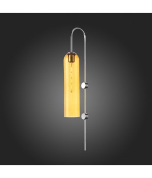 SL1145.191.01 Светильник настенный ST-Luce Хром/Янтарный E27 1*60W CALLANA-foto7