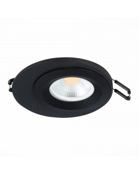 ST216.408.01 Св-к встр. Черный GU10 1*7W IP20 D100xH23 220V Без ламп ST216-foto3