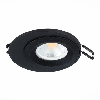 ST216.408.01 Св-к встр. Черный GU10 1*7W IP20 D100xH23 220V Без ламп ST216-foto3