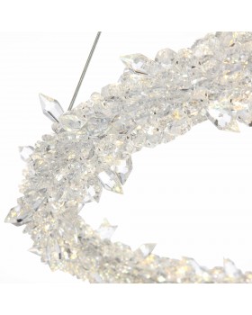 SL6105.203.01 Люстра подвесная ST-Luce Золотистый/Прозрачный LED 1*58W 3000 - 6500K Lucchero-foto3