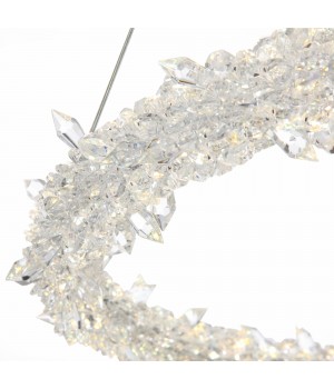 SL6105.203.01 Люстра подвесная ST-Luce Золотистый/Прозрачный LED 1*58W 3000 - 6500K Lucchero-foto3