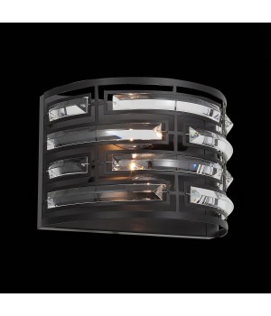 SL665.401.02 Бра ST-Luce Черный/Черный, Прозрачный E14 2*40W CHIAREZZA-foto6