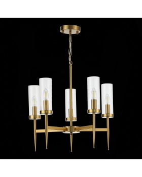 SL1159.303.05 Люстра подвесная ST-Luce Латунь/Латунь, Прозрачный E14 5*60W ACAZIO-foto10