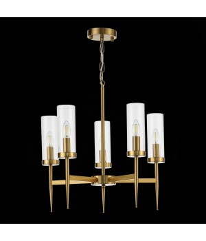 SL1159.303.05 Люстра подвесная ST-Luce Латунь/Латунь, Прозрачный E14 5*60W ACAZIO-foto10