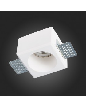 ST252.508.01 Св-к встр. из гипса белый GU10 1*50W IP20 L80xW80xH52 180-240V Без ламп ST252–254 GYPSUM-foto8