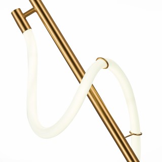 SL6102.303.16 Светильник подвесной ST-Luce Латунь/Белый LED 1*16W 4000K Sagrato-foto3